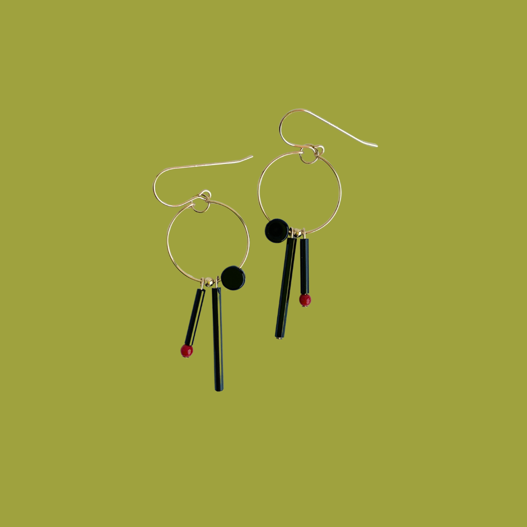 BLACK MIRROR Earring