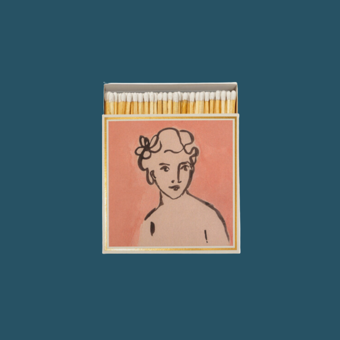 Letterpressed Matchbox - Square