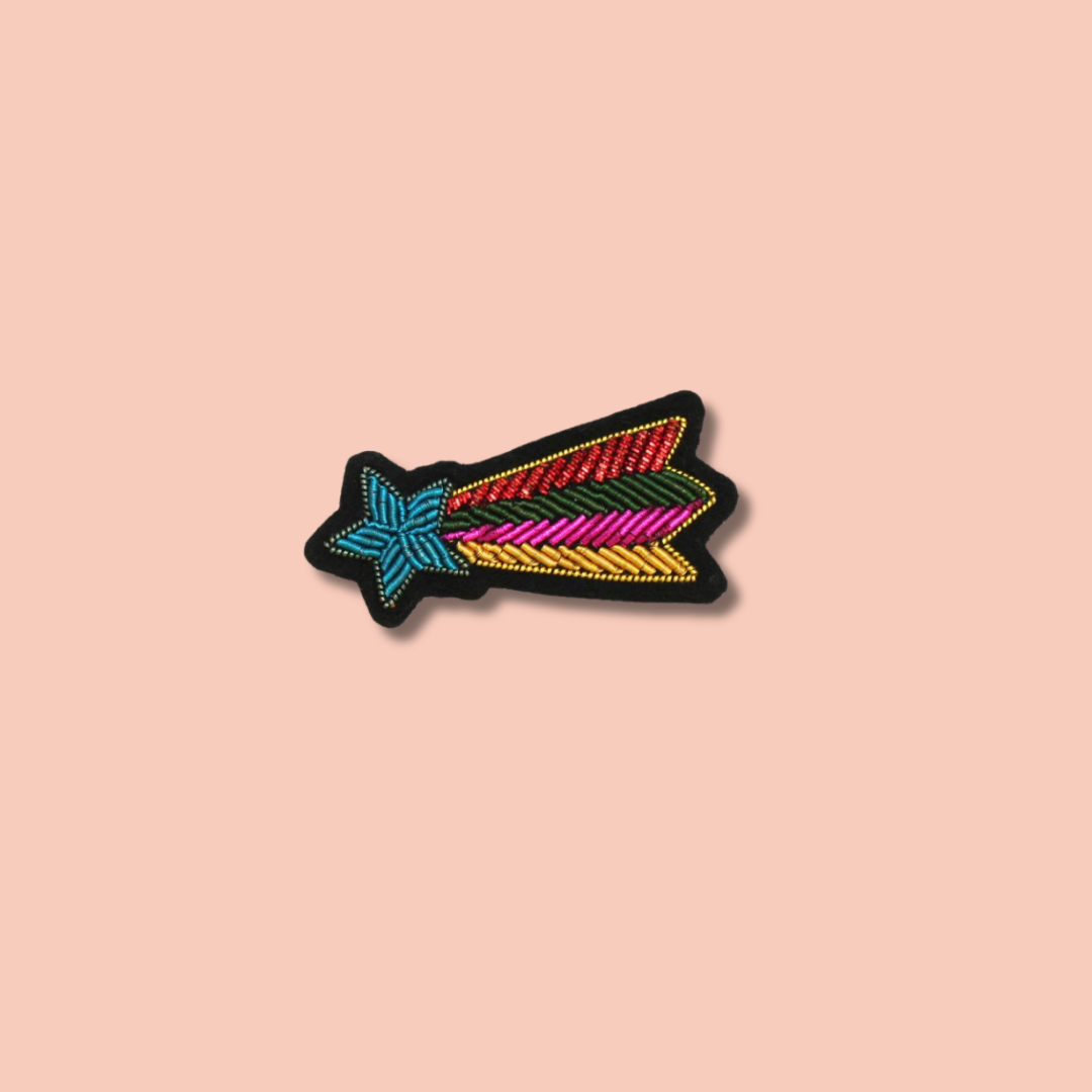 Cannetille Embroidery Brooches