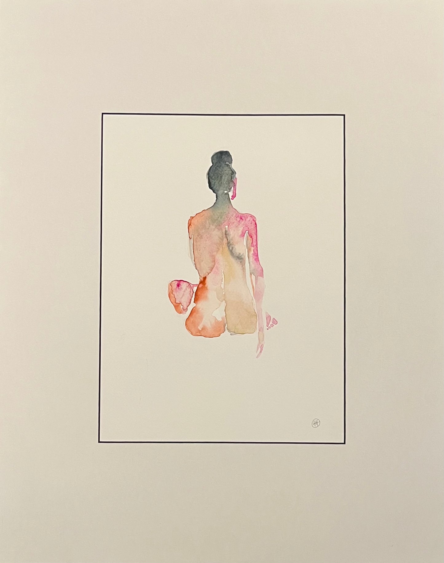 Holly Hawk Original Watercolors - Unframed