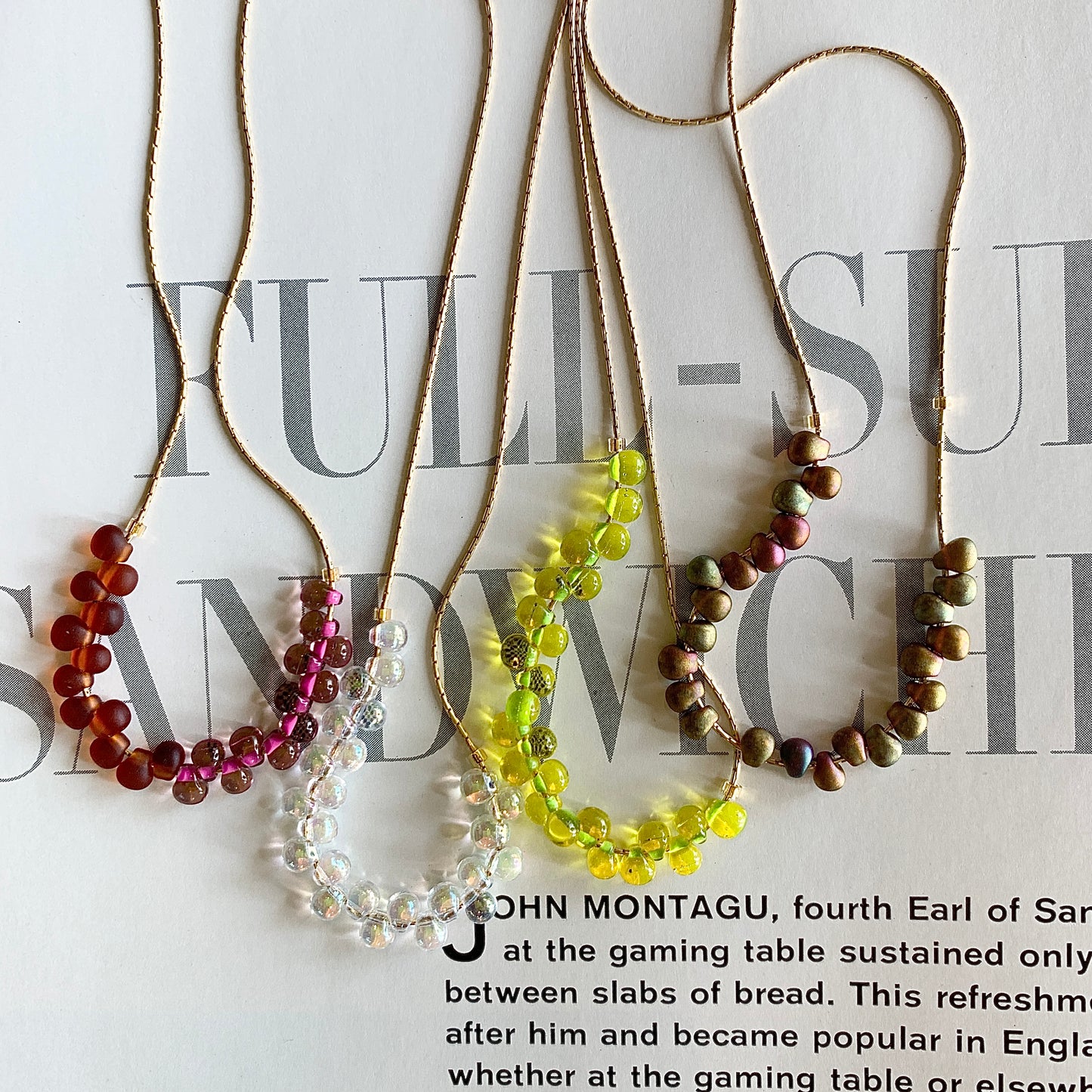 Bubble Necklace - Gold