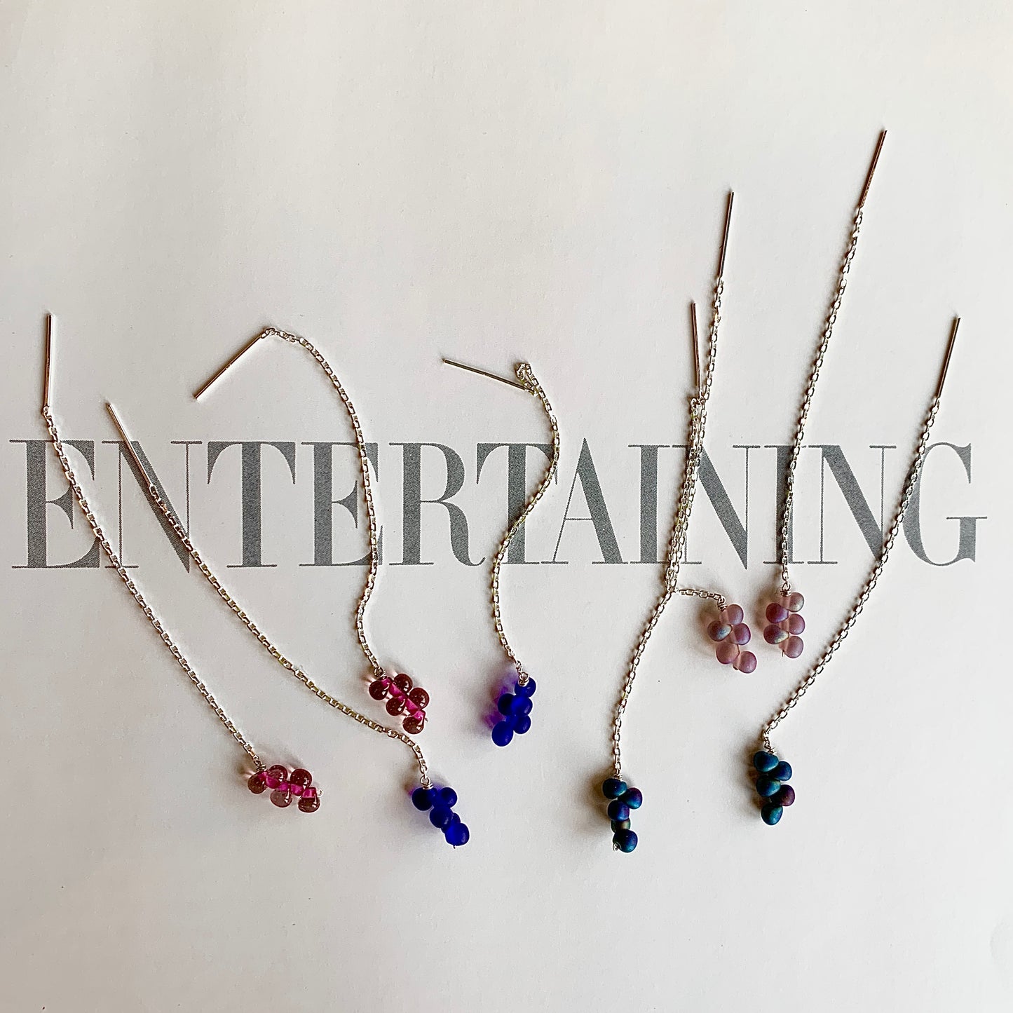 Bubble Threader Earring - SS