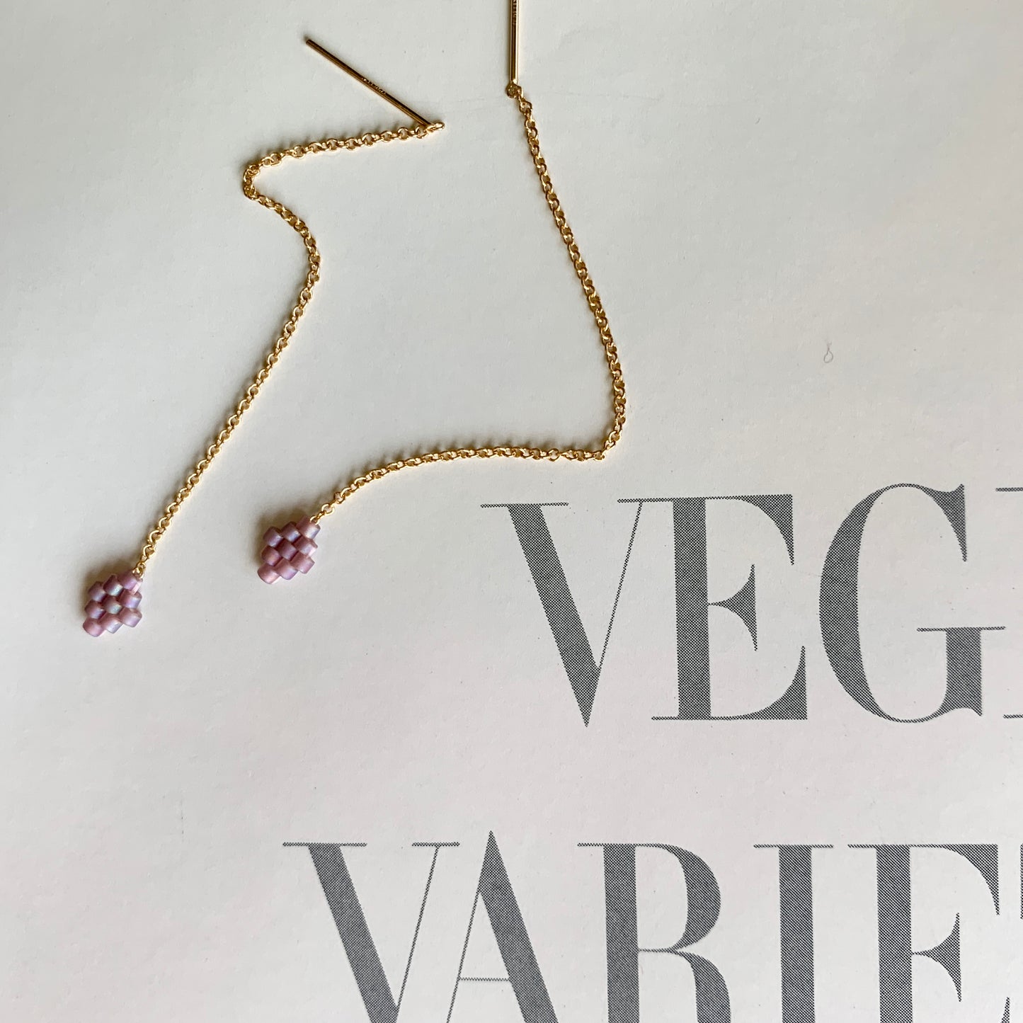 Woven Diamond Earring - GF