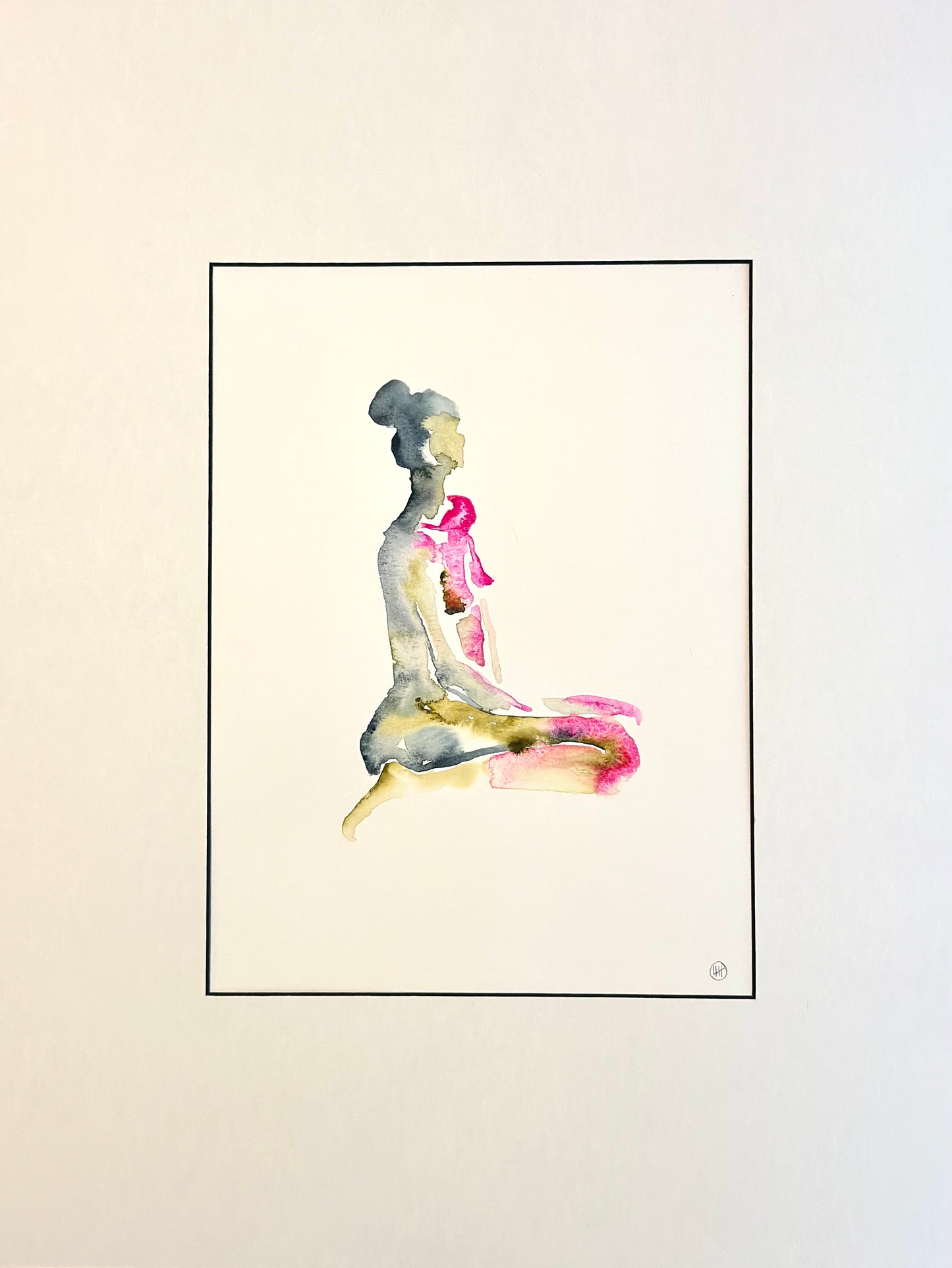 Holly Hawk Original Watercolors - Unframed