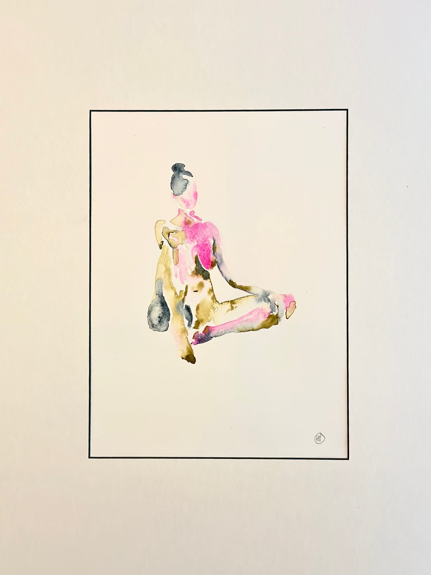 Holly Hawk Original Watercolors - Unframed