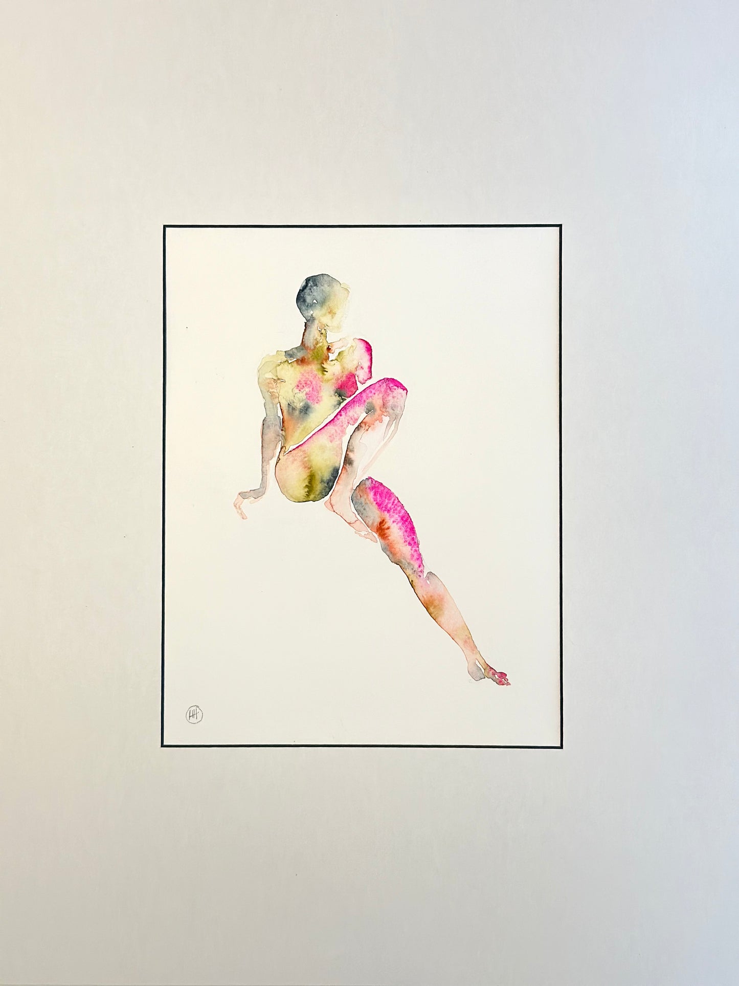 Holly Hawk Original Watercolors - Unframed