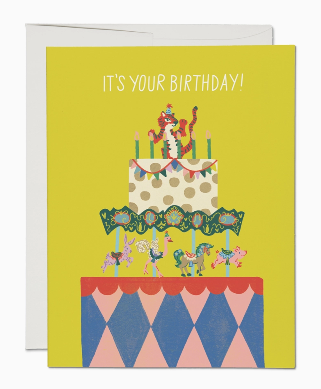 Red Cap Greeting Card