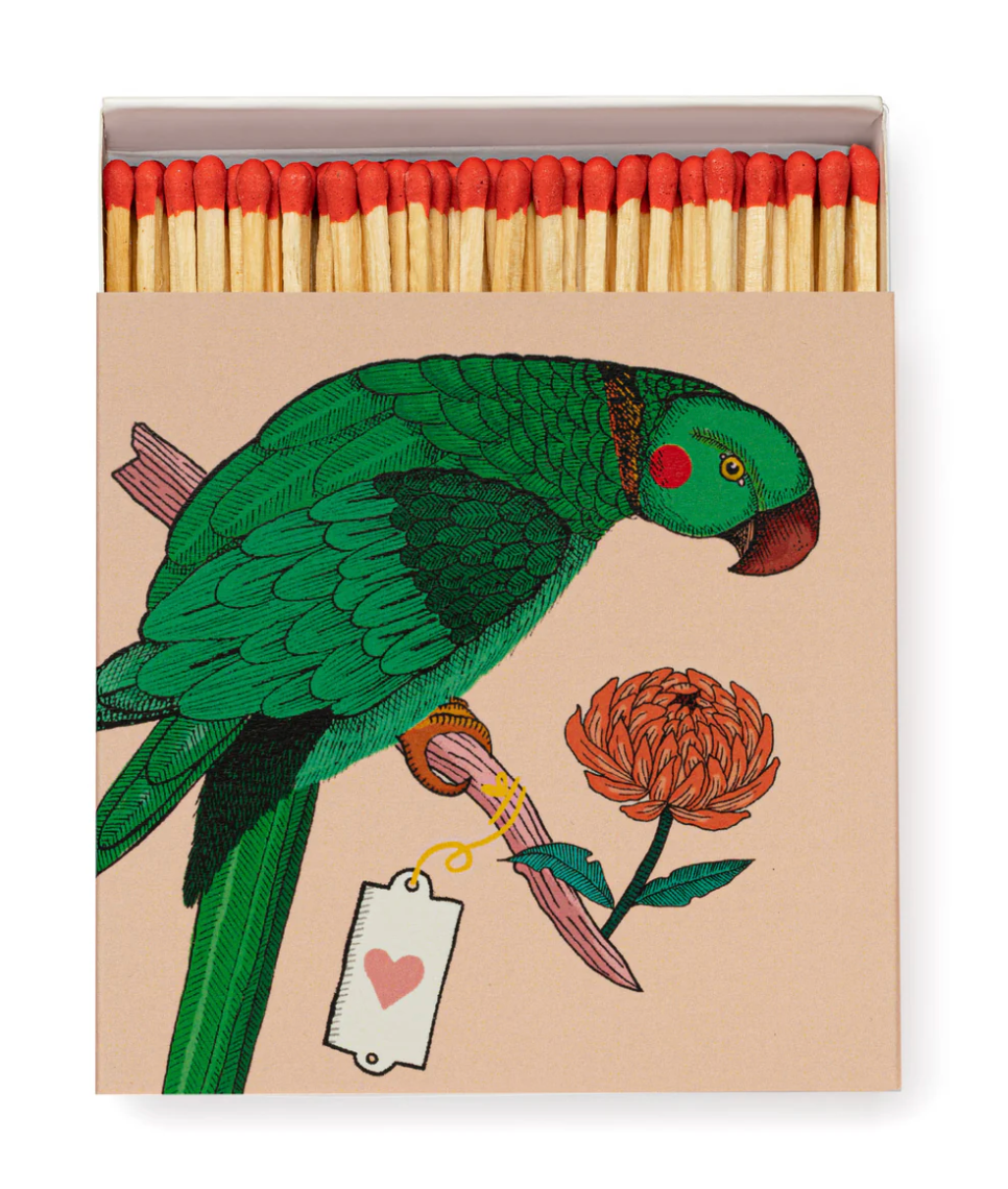 Letterpressed Matchbox - Square