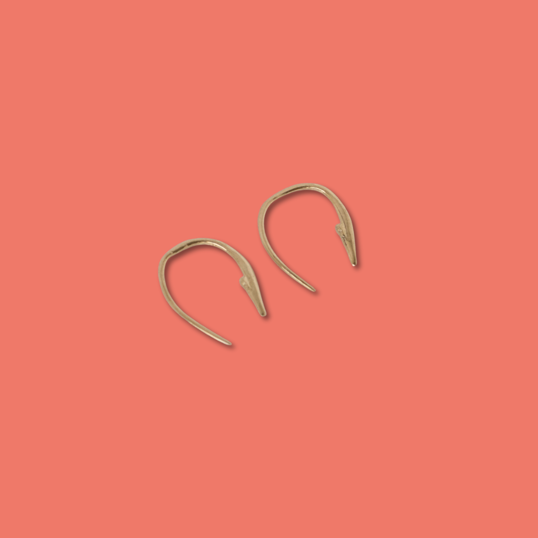 Small Hook Poke Earrings