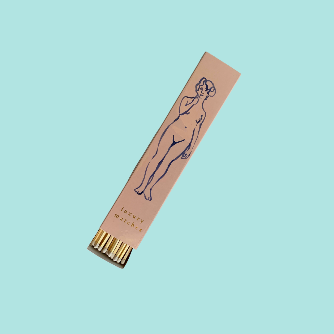 Letterpressed Matchbox - Long