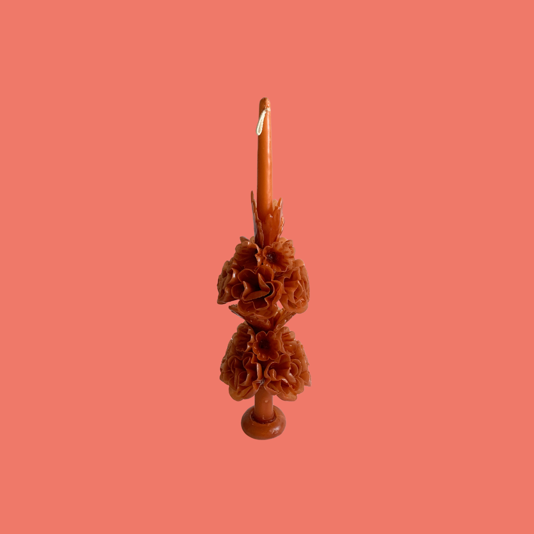 Oaxacan Floral Candles - Large