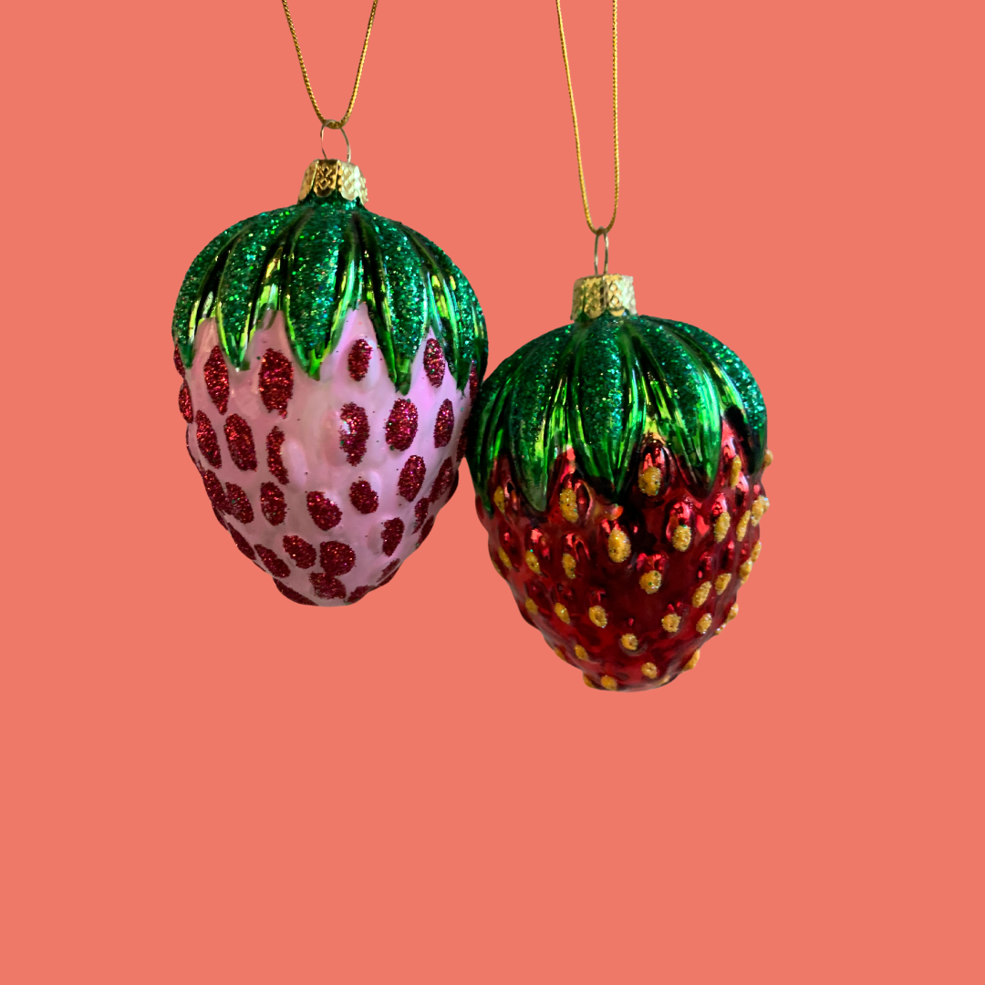 Strawberry Ornament