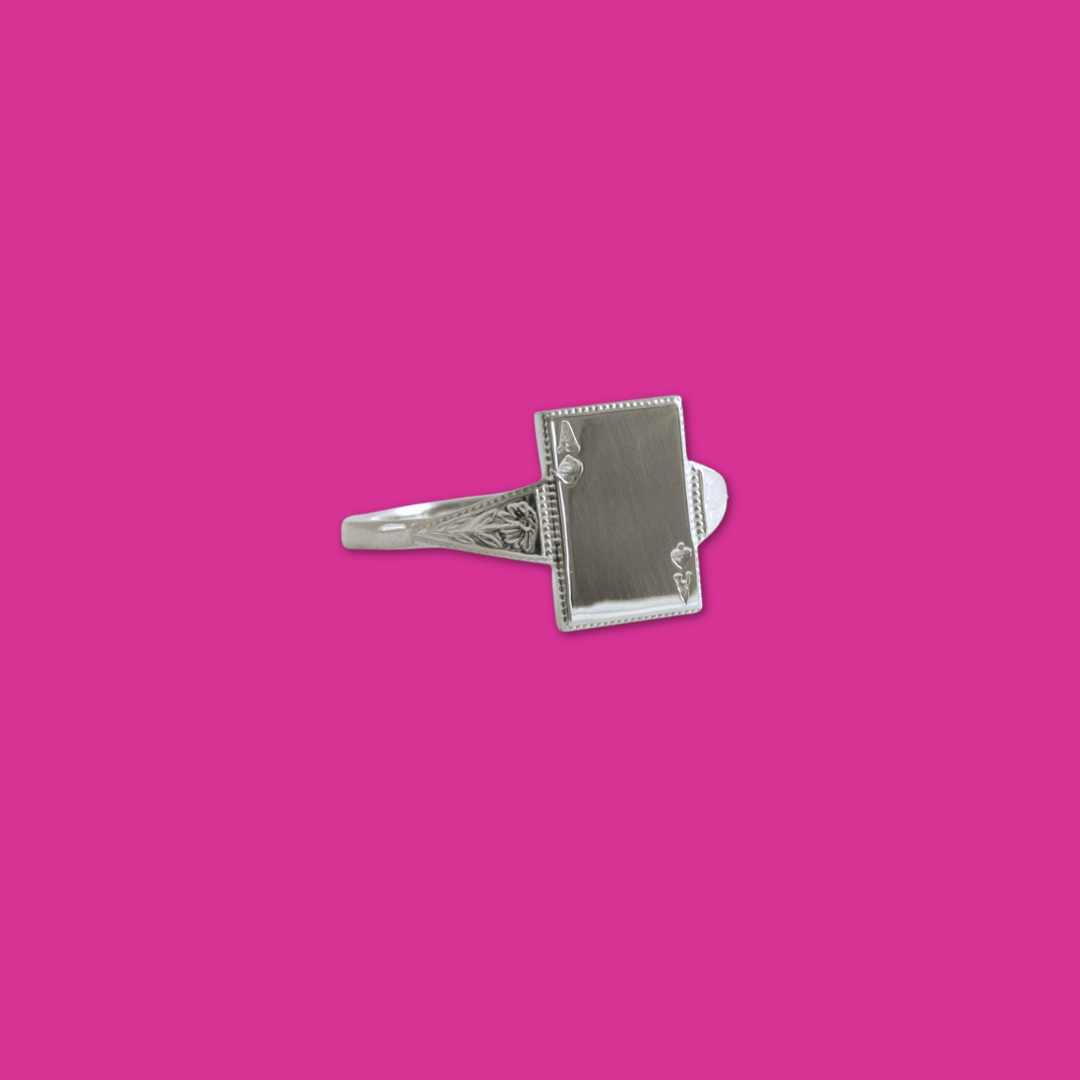 Ace of Spades Ring
