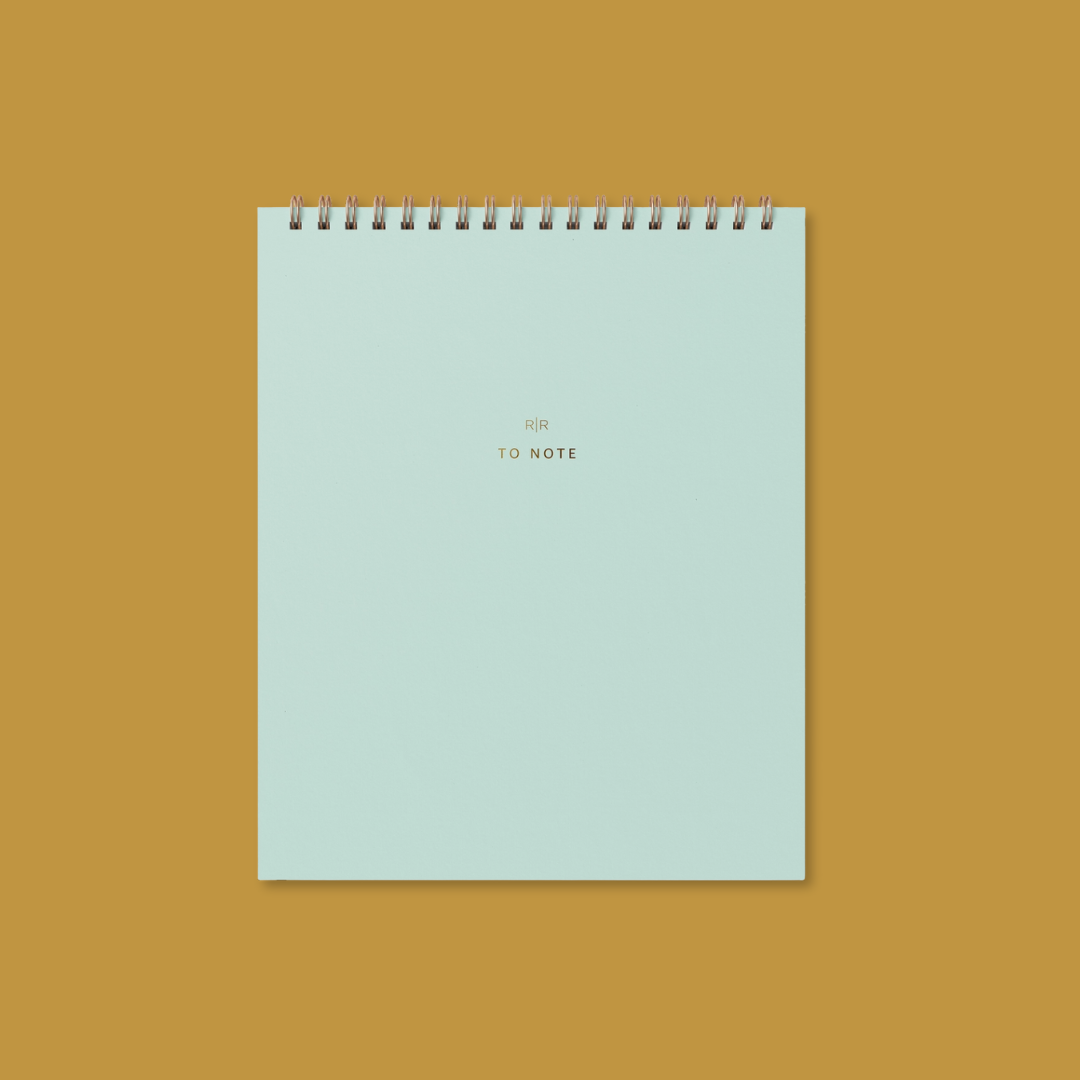 To Note Lined Notebook