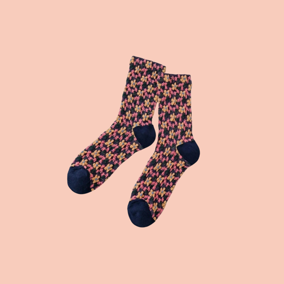 FLORAL SOCKS