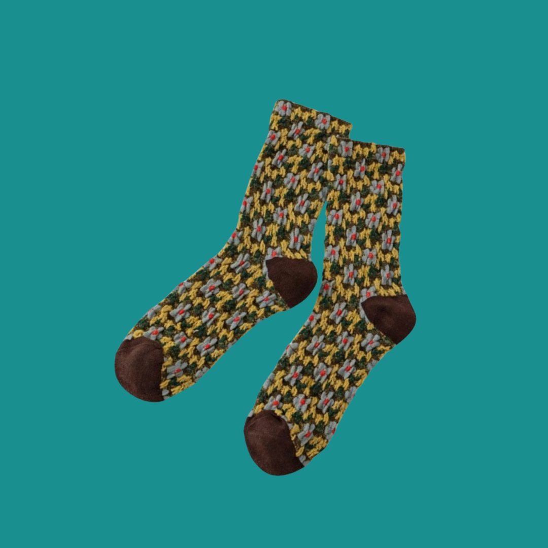 FLORAL SOCKS
