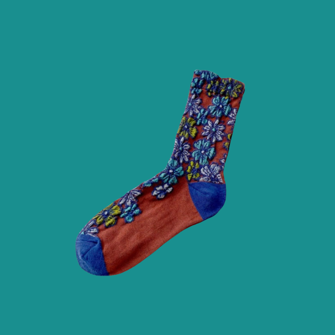 FLORAL SOCKS