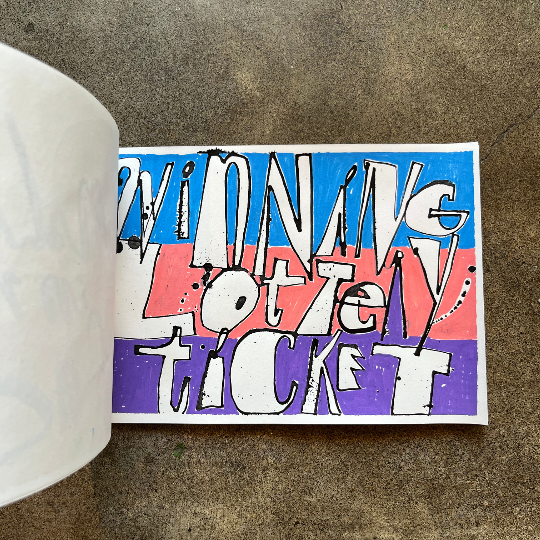 Randall Slaughter Original Art Book - LEMON SQUEEZY