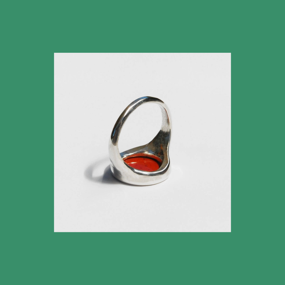 Lacuna Red Jasper Ring