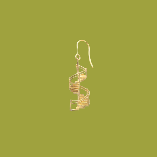 Spiral Staircase Earring - Single