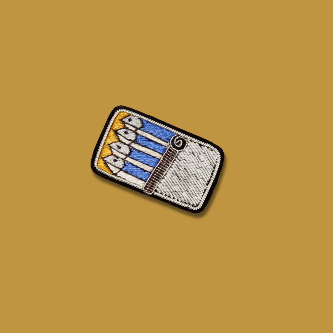 Cannetille Embroidery Brooches