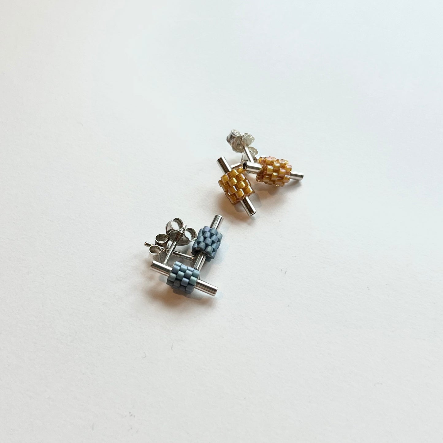 Tiny Bina Earrings - Silver