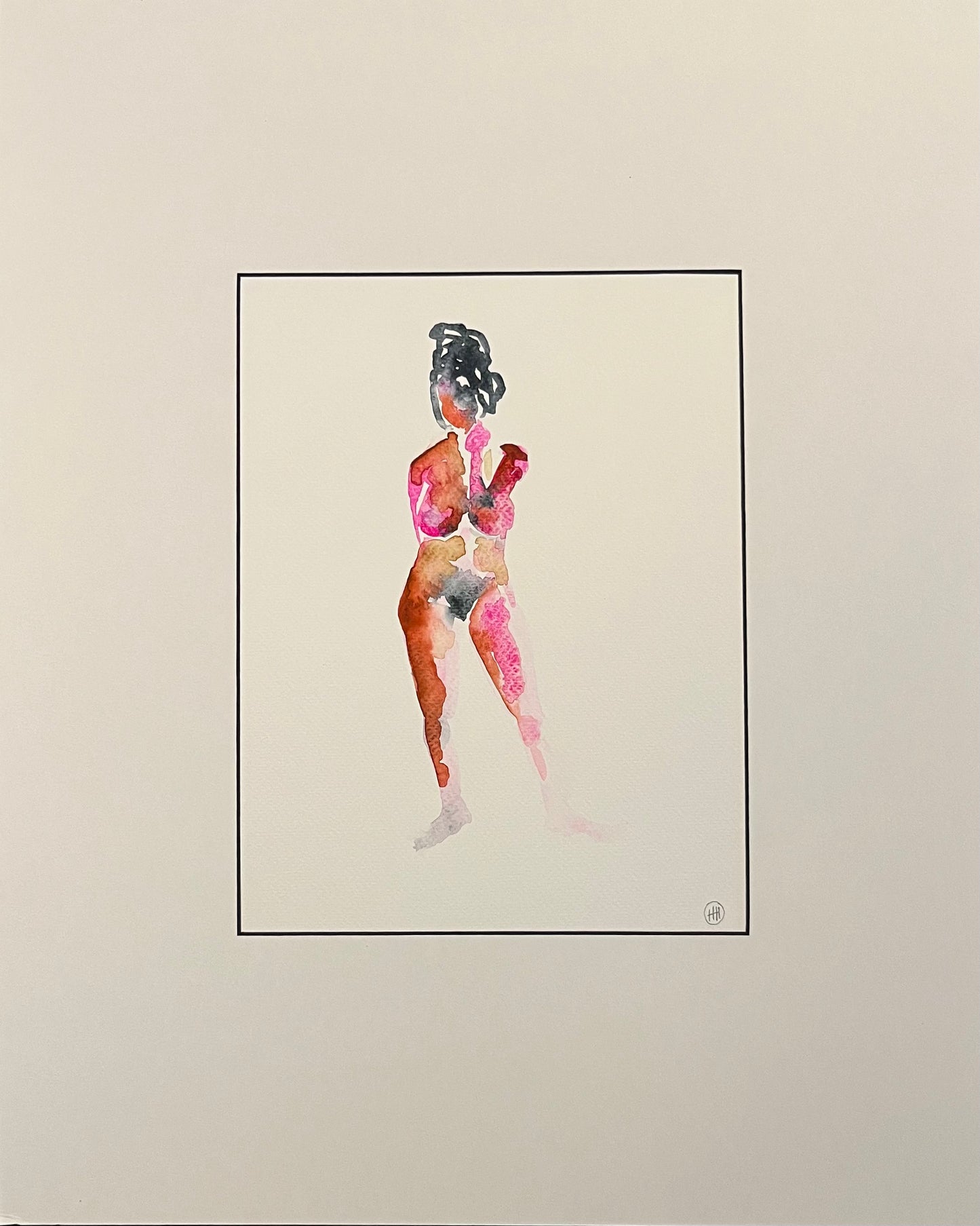 Holly Hawk Original Watercolors - Unframed