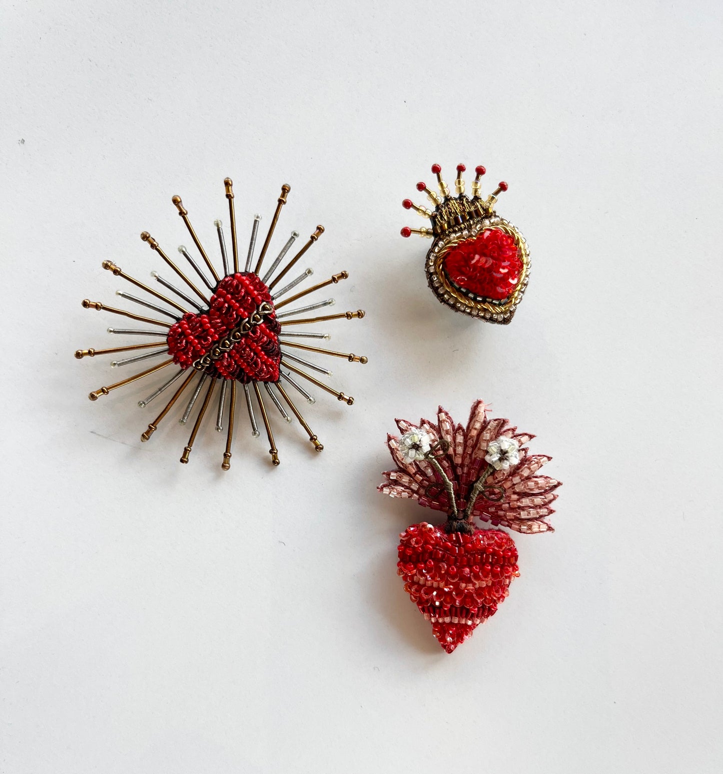 Embroidered Brooches (14 designs)