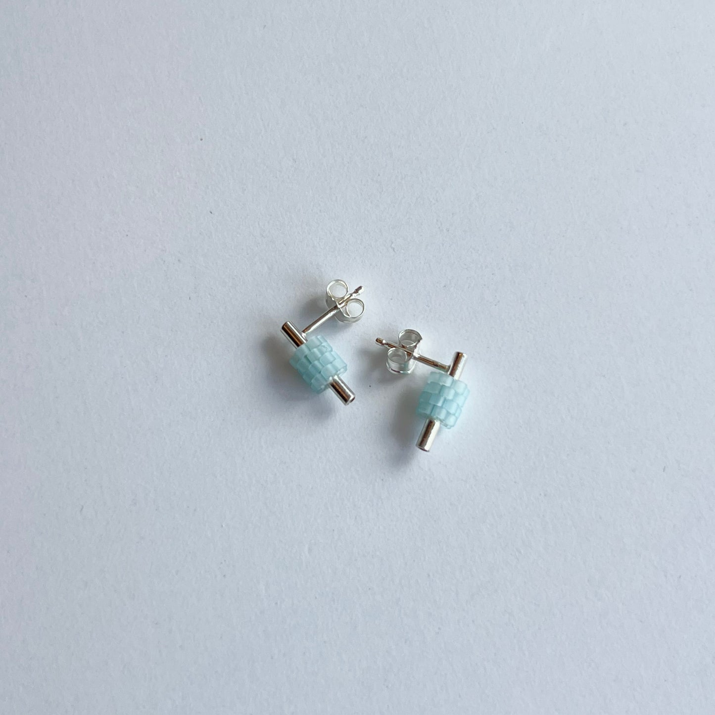 Tiny Bina Earrings - Silver
