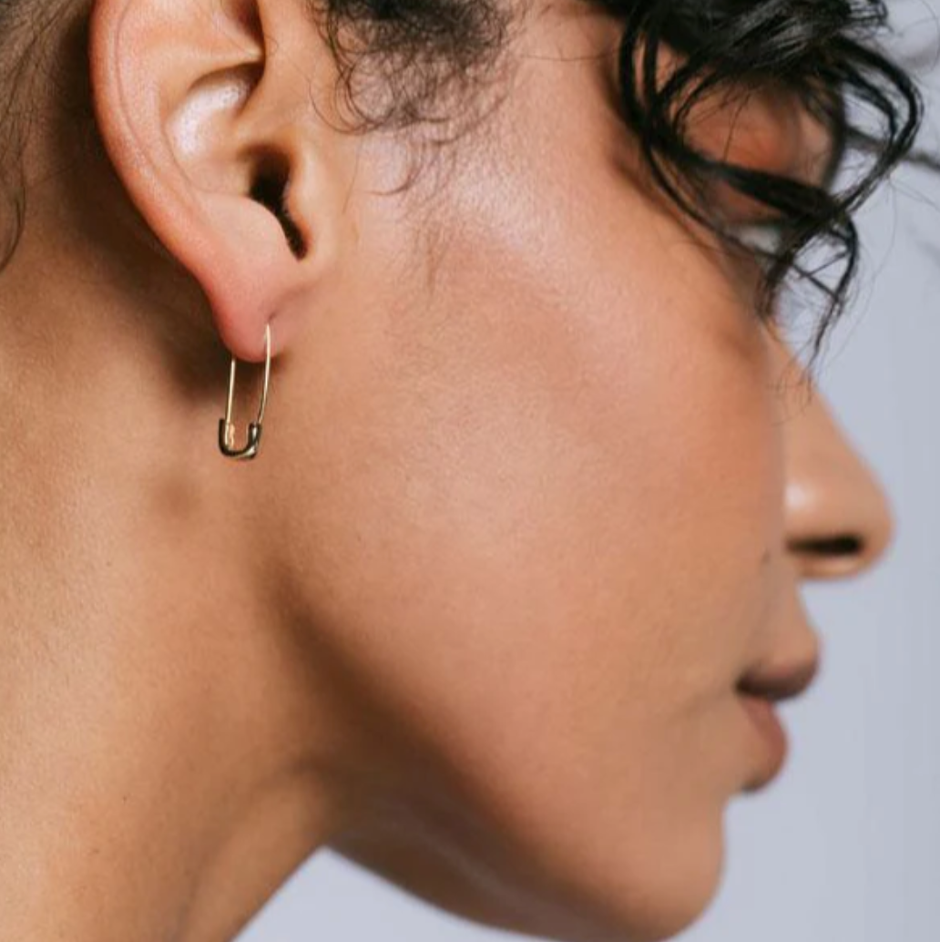 Safety Pin Earrings