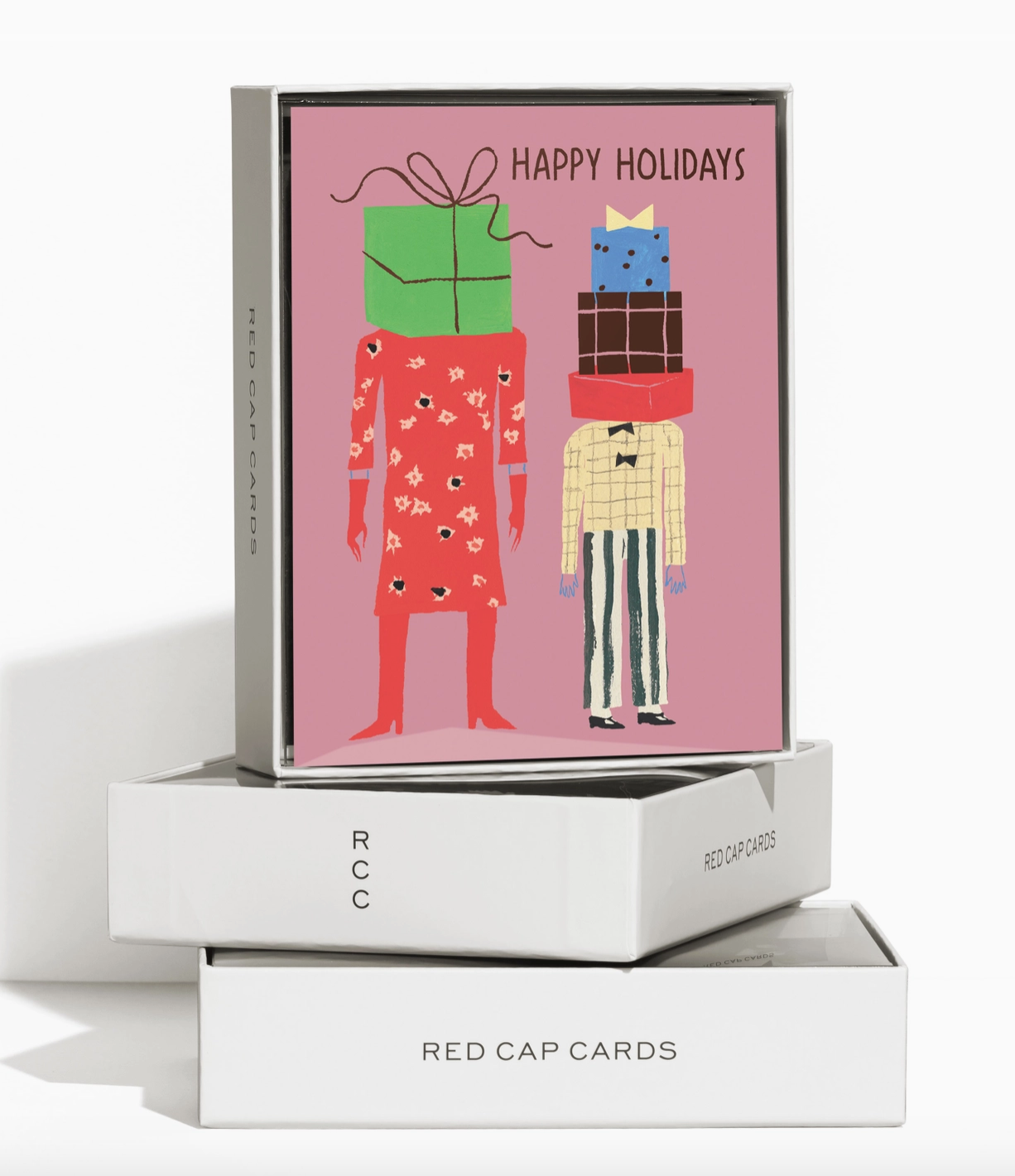 Red Cap Boxed Holiday Cards