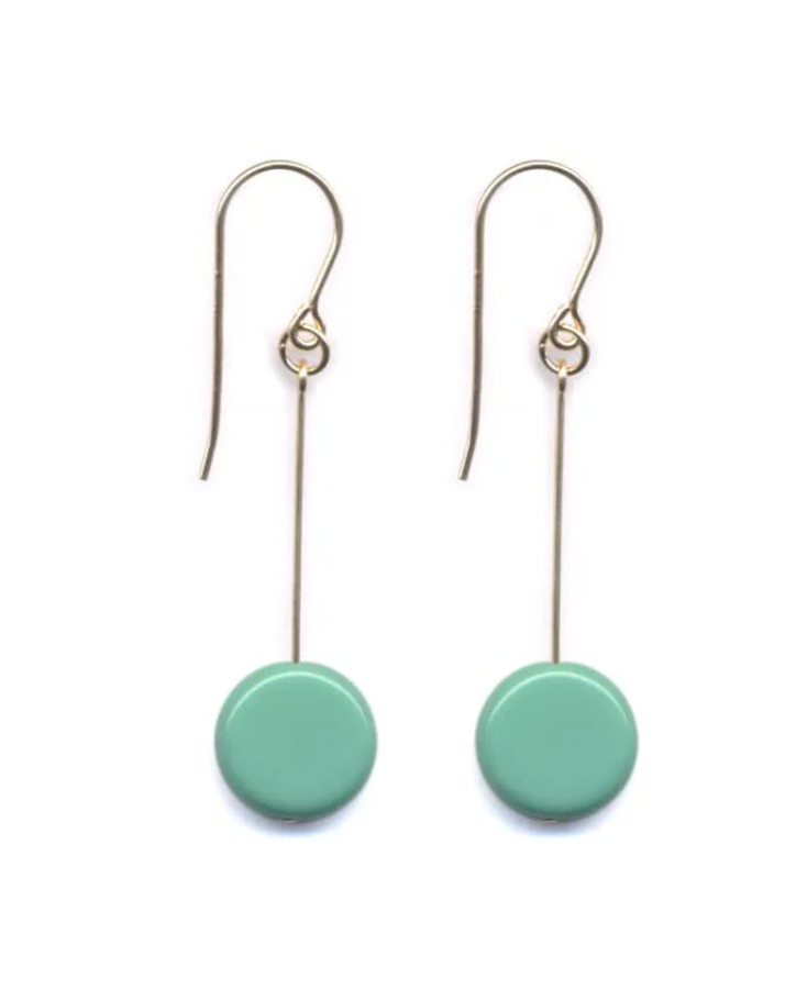 Circle Drop Earring - Various