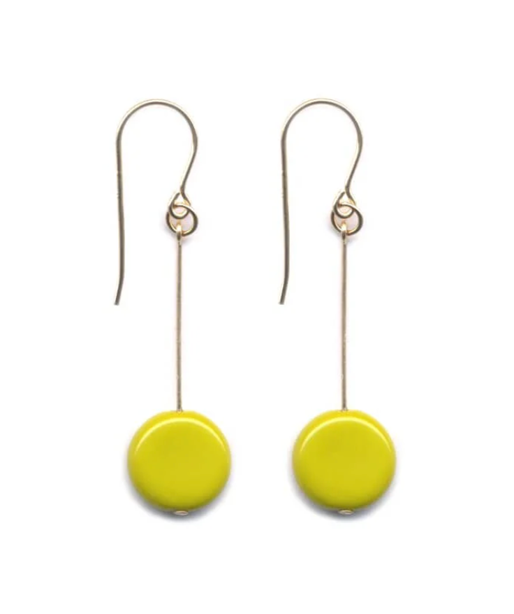 Circle Drop Earring - Various