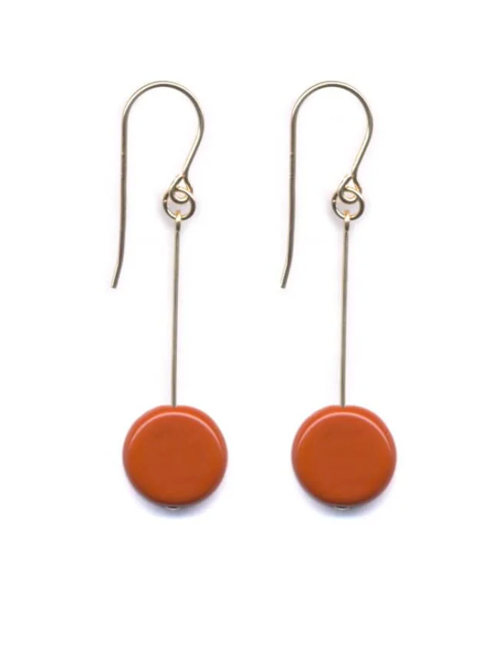 Circle Drop Earring - Various