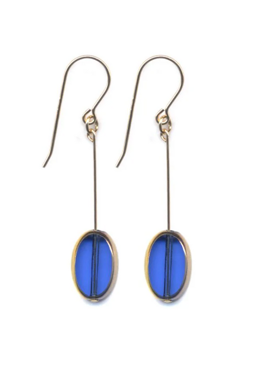 OCEAN Oval Earring