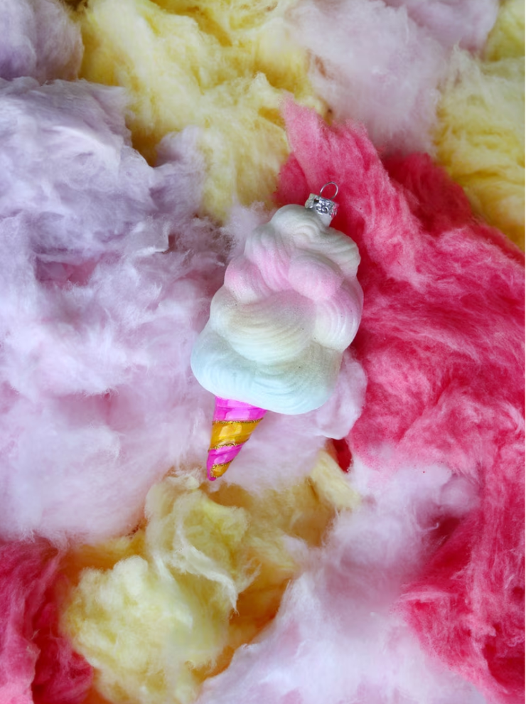 Cotton Candy Ornament