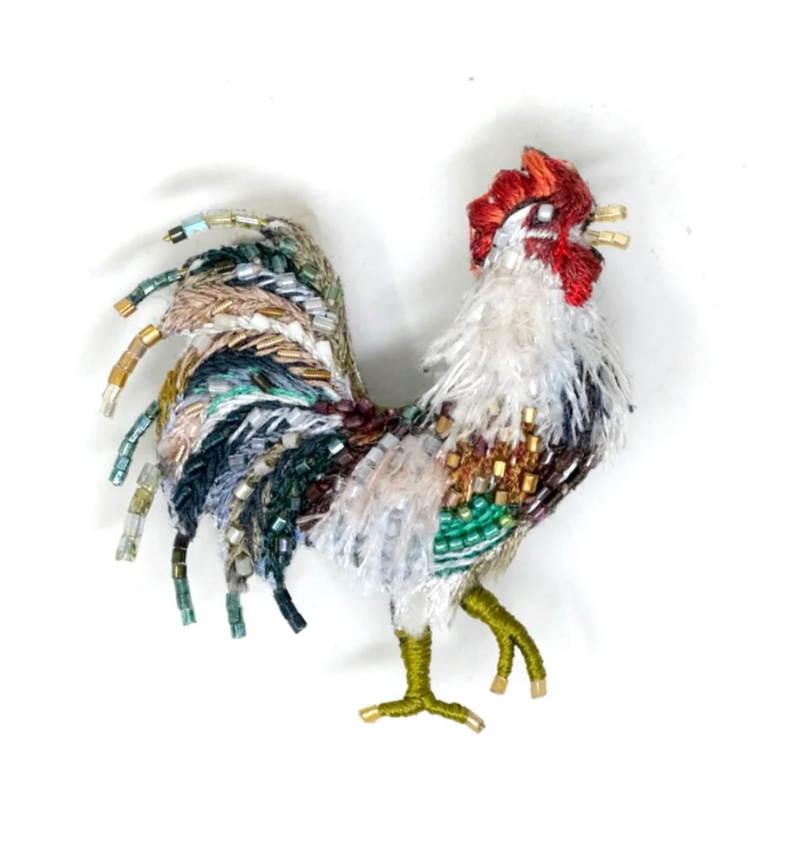 Embroidered Brooches (14 designs)