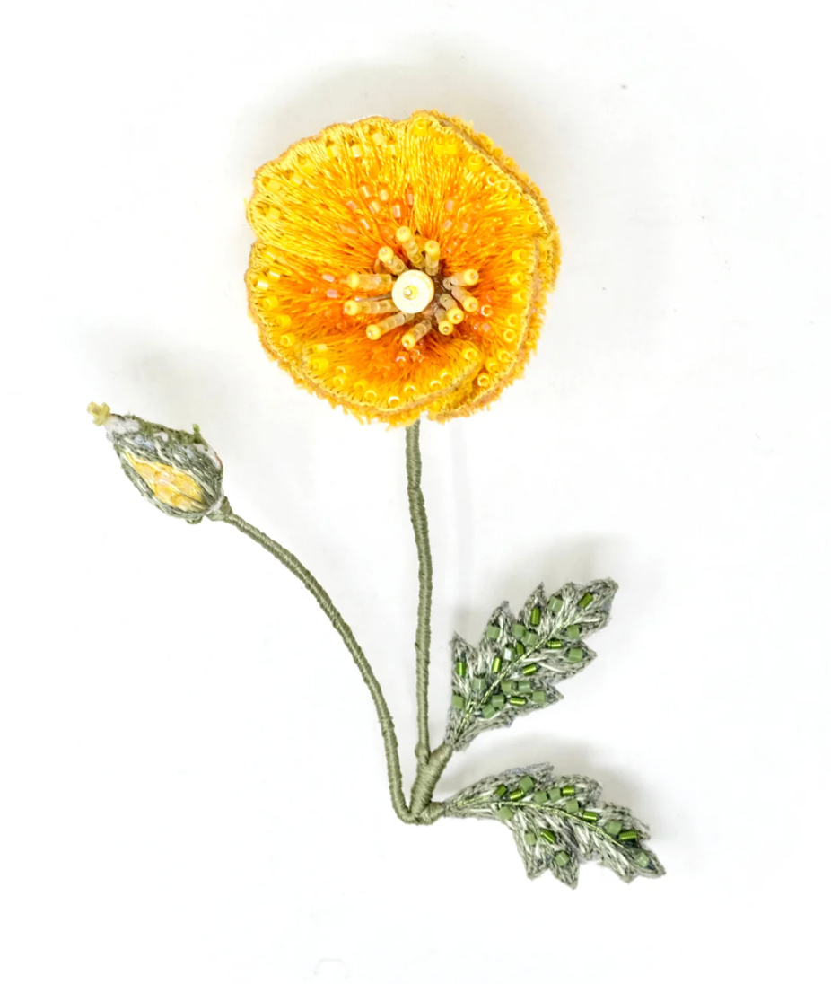 Embroidered Brooches (14 designs)