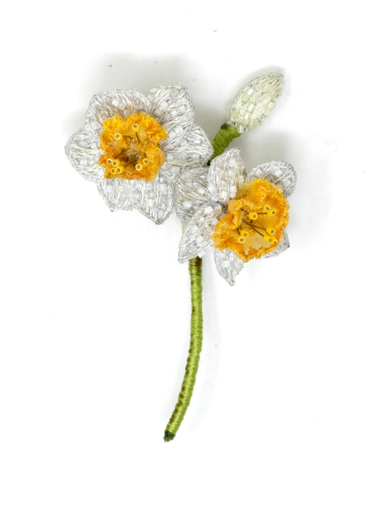 Embroidered Brooches (14 designs)