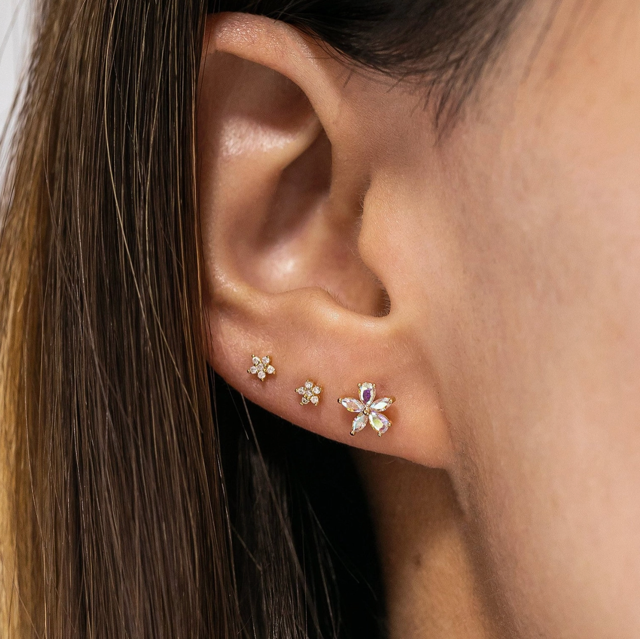 Gardenia Studs