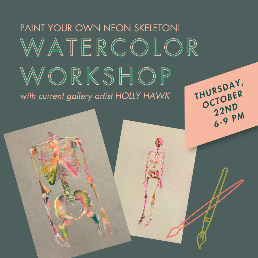 Watercolor Workshop Painting with Holly Hawk