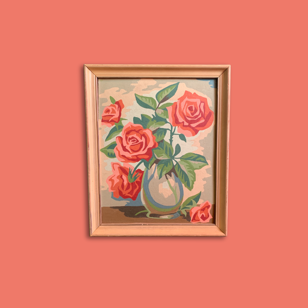 Paint-by-Numbers: Roses