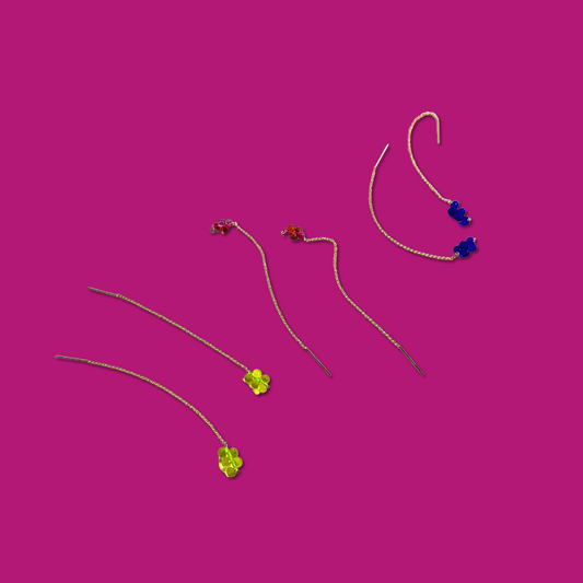 Bubble Threader Earring