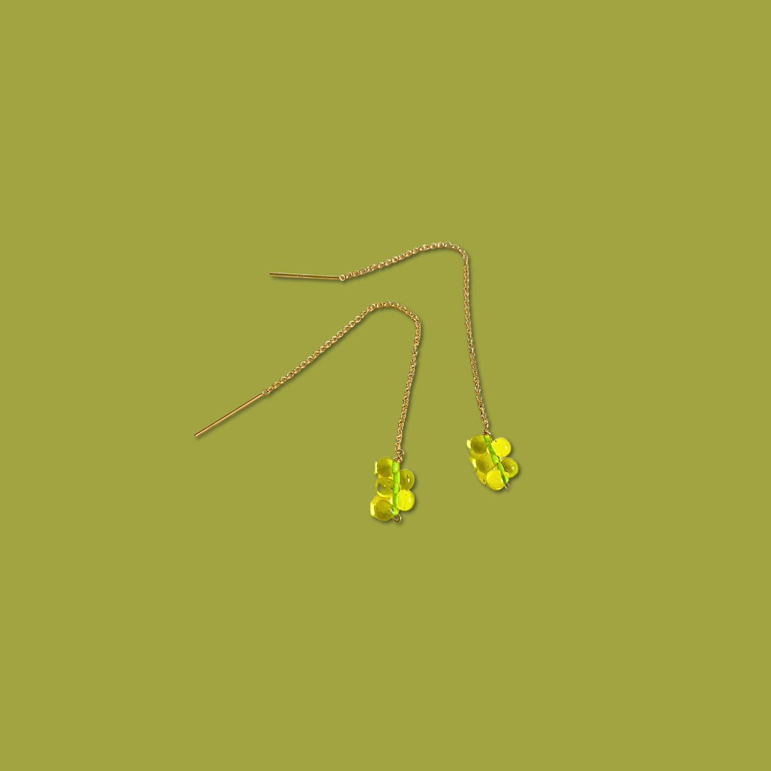 Bubble Threader Earring