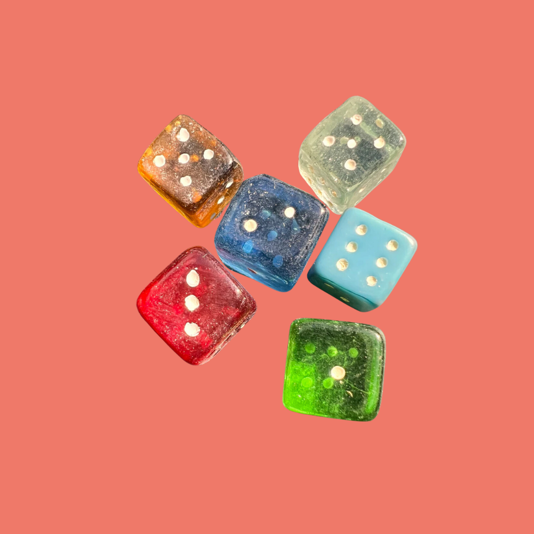 Lucky Glass Dice