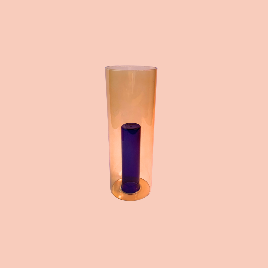 Reversible Glass Vase