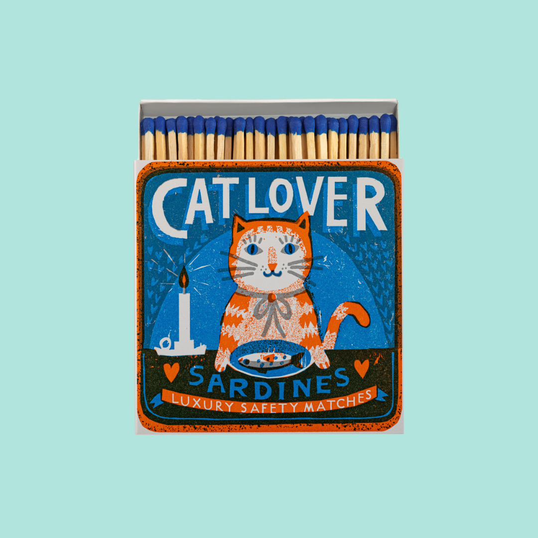 Letterpressed Matchbox - Square