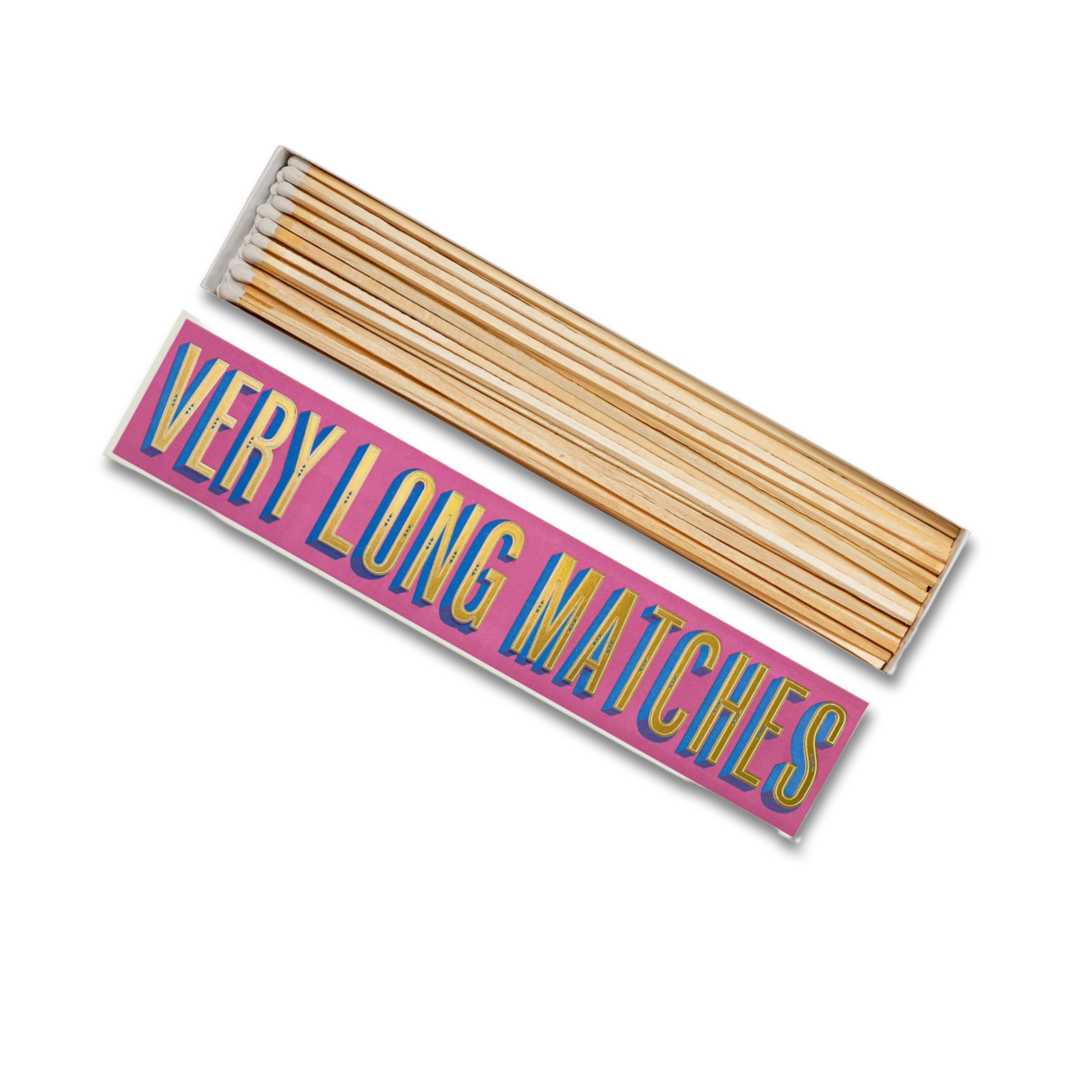 Letterpressed Matchbox - Long