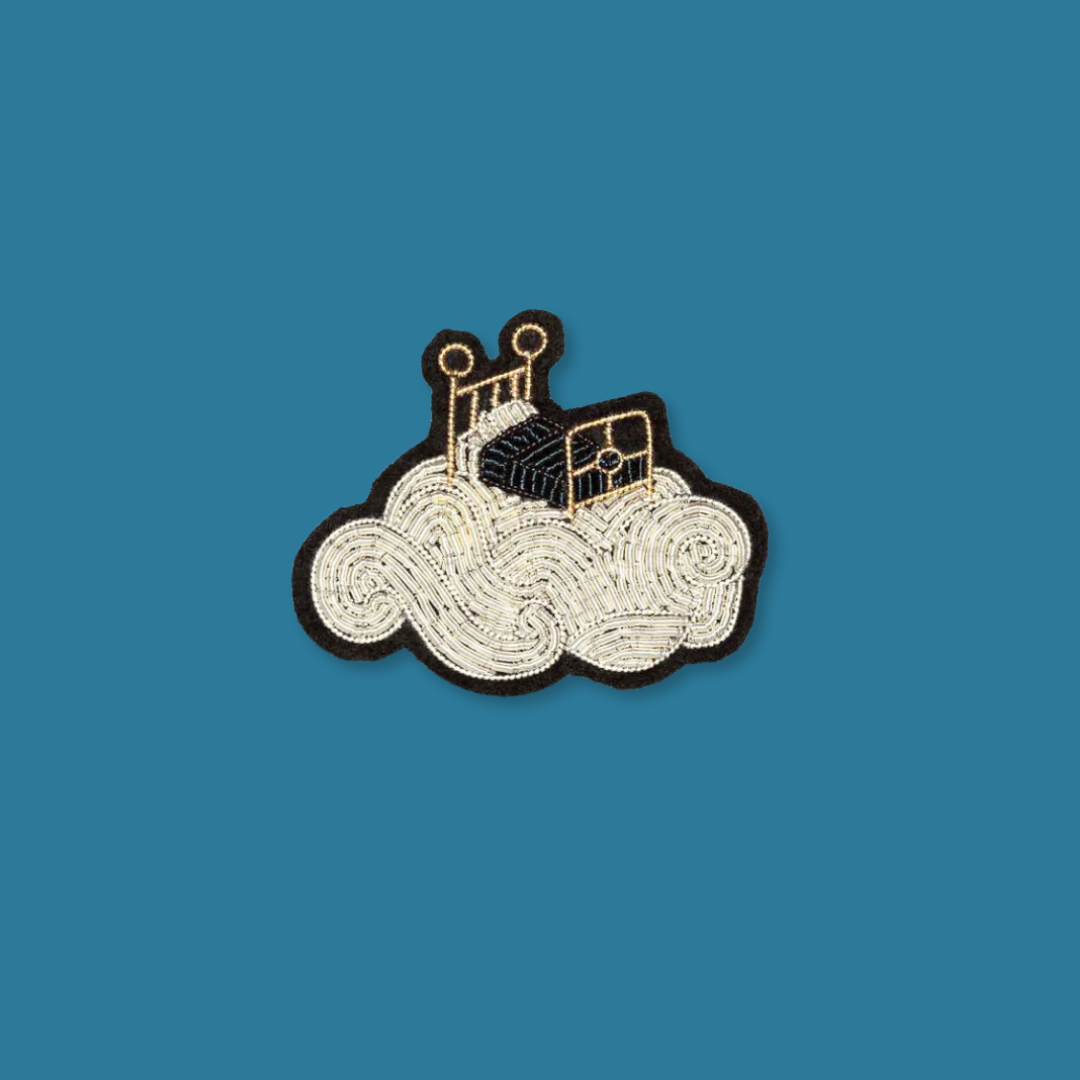 Cannetille Embroidery Brooches