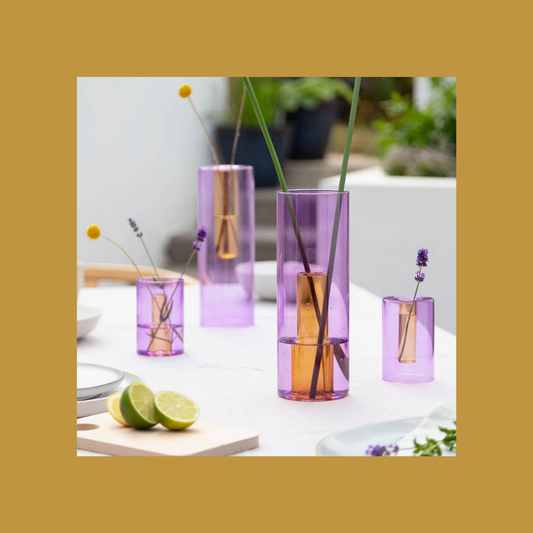 Reversible Glass Vase